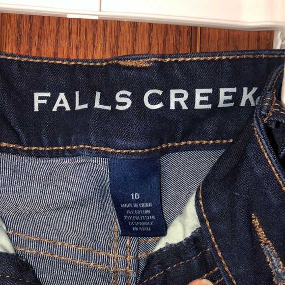 Falls Creek Blue Capri Denim Jeans - Picture 2 of 7